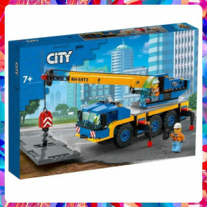 Construction Intelligent Building Block Toy Mobile Crane