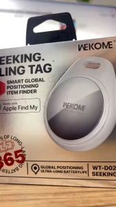 Thẻ Định Vị WEKOME Huthur Tag Thông Minh – Kết Nối iPhone Find My Pin 365 Ngày Chống Nước IPX5