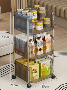 evesigar | Xe Đẩy Lưu Trữ Đa Năng Cho Đồ Chơi Snacks Sách và Rau Củ