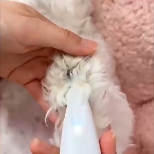 Professional Electric Pet Clippers Cat Dog Foot Hair Trimmer Pet Paw Hair Clipper Shaver Grooming LED Clipper For Dog