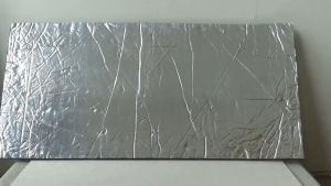 200mm x 50mm รถ Sound Deadening แผ่นกันความร้อนฉนวนกันความร้อนรถลดเสียงรบกวนแผ่นโฟมฉนวนกันเสียงผ้าฝ้ายกันน้ำและกันไฟรถปูพื้น Universal