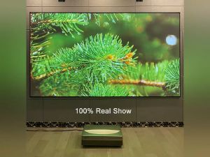 จอโปรเจคเตอร์สู้แสง ความสว่างสูง 3 ตัว กระเป๋าเงินสูง สบายตาไม่ต้องปิดไฟ ขนาด 100-130 นิ้ว