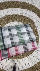 Serbet Dapur Lap Kotak Besar Kain Warna Serbaguna Lap Piring 12 Pcs / 1 Lusin