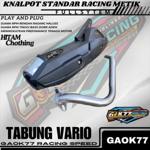 Knalpot Copy Cms Original Gaok77 Tabung Vario Beat Vario125 Scopy Genio Mio Nmax pcx vario160 Aerox