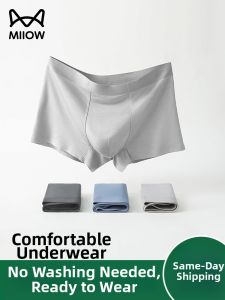 MiiOW | Disposable Sterilized Cotton Mens Boxer Shorts