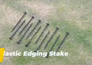 🔥Bonsai168🔥10pcs Durable PP Plastic Stake – 11cm / 16cm Ground Peg for Weed Barrier Mulch Film & Garden Cover