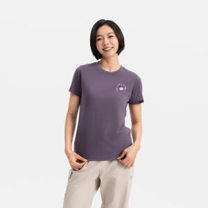 เสื้อยืดคอกลมแขนสั้นสำหรับผู้หญิง Decathlon แห่งชาติ ระบายอากาศได้ดี แห้งเร็ว สำหรับการวิ่งและออกกำลังกาย ฤดูร้อน 2019