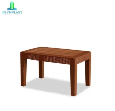 Meja Tamu/Teras Rotan Plastik