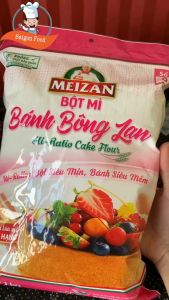 Túi 1kg Bột Mì Chuyên Dụng Bánh Bông Lan Meizen ( Bột Số 8 ) -