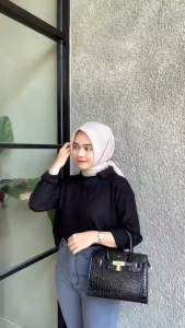 Tas Selempang Wanita Croco Tas Wanita Tas Jinjing Hand Bag Terbaru Branded
