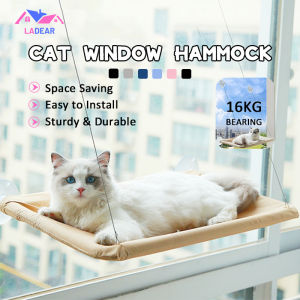 {SG}Cat Hammock Window / Cat Window Hammock with Heavy Duty Suction Cups Breathable Mesh Durable Frame Indoor Rest