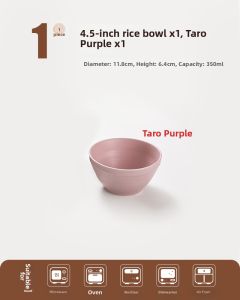 Yomerto | Glaze Under Colored Double-Ear Large Soup Bowl 8 Inches