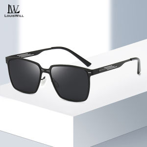 LouisWill แว่นกันแดด Polarized แว่นกันแดดแว่นกันแดดแว่นกันแดดขับรถคลาสสิก UV 400 สายตาเปลี่ยนสีแว่นกันแดดเปลี่ยนการขี่จักรยานขี่แว่นตากันแดดสำหรับผู้ชาย