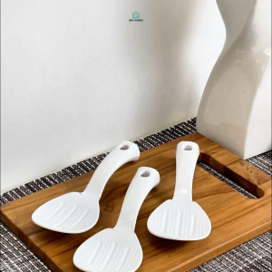 Sendok Nasi Melamin Asli  Tebal Tahan Panas 20cm Centong /Entong Kuat Anti Lengket