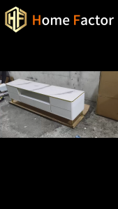 TV Console (Free🚚🔨) Type 0613 Light luxury TV Cabinet Modern Style Living Room TV Cabinet Machine Cabinet