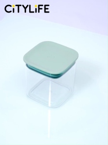 Citylife Stackable Airtight Food Storage Container Transparent Kitchen Organizer Food Storage Container