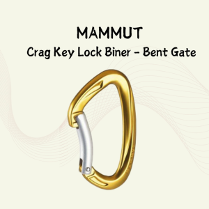 MAMMUT Crag Key Lock Biner Bent Gate