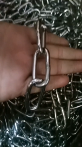 Toyu 1 Meter Heavy Duty kadena 2-3-4-6-8-10mm Stainless Steel Chain Steel Welded Link Grade 304 Lifting Kadina Chain