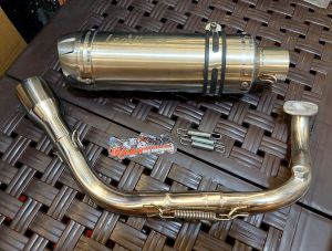 SAMURAI 155 LEOVINCE FULL SET EXHAUST PIPE