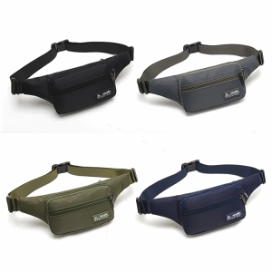 MENSPE Chest Bag Waist Bag Crossbody Chest Bag  Multi-Functional Fitness Bag Small Waist Pouch Waterproof Wear-Resistant Waist Bag for Workout Running