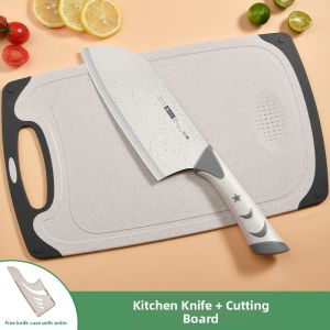 plys | Kitchen Knife and Cutting Board Set with Fruit Knife
