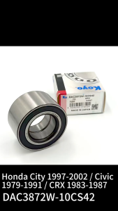 Front Wheel Bearing 38x72x40mm for Honda City 1997-2002 Civic CRX Selected Models DAC3872W-10CS42