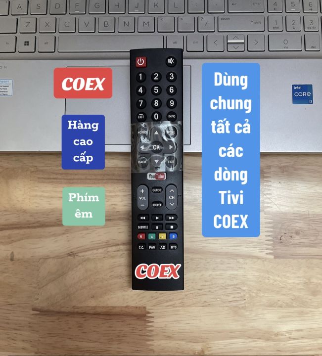 Remote điều khiển Tivi COEX không giọng nói hàng cao cấp ( Dùng ...