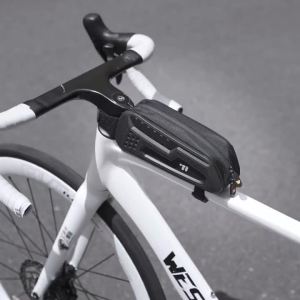 West Biking | WEST BIKING Túi Đựng Xe Đạp Chống Gió Túi Đựng Điện Thoại Đi Xe Đạp Chống Nước Bằng Chất Liệu PU EVA Có Vỏ Cứng Đựng Điện Thoại Đi Xe Đạp Có Khung Đựng Dụng Cụ Màu Đen/màu Chuyển Sắc