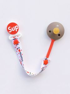 Nipple Chain Baby Pacifier Drop-Preventing Chain Baby Munchkin Soothing Chews Teether Anti-Drop Strap Clip Cartoon Anti-Lost Lanyard