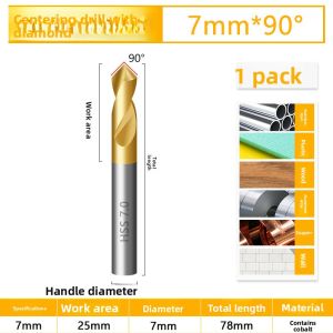 HUANGXIAOCHAO | Cobalt Center Drill Bit Precision Angle Drilling Tool