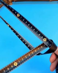 COD Cepat Deli Home Meteran Roll High Precision Tape Measure 19 mm 5 Meter Angka Jelas Pengukuran Warna Hitam / Meteran 3 meter - 10 Meter paling kuat unik stainless anti karat anti air murah anti pecah tukang bangunan Akurat Presisi - HT8519