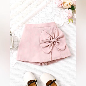 FREE SHIPPING & COD Casual Classy Elegant Summer Wear GIRL Ribbon Skort for Girl Kids - 4 to 14 years old - classy and elegant - timeless classic - timeless piece - casual office party - classic piece - super kapal ng tela - hindi kayo magsisi - o