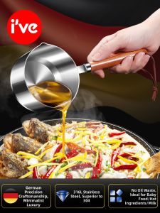 IVE | Oil Pouring Small Pot Stainless Steel
