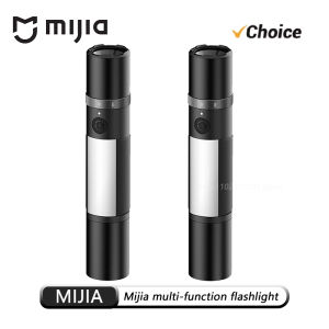 MIJIA Multi-functional LED Flashlight Zoomable Ultra Bright Torch Window Breaker Safety Belt Cutter Car Emergency Light 3100mAh