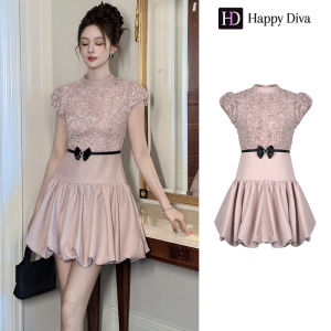Happy Diva Womens Dresses Pink Cropped Mini Dresses Wedding Formal Party Dresses Student Graduation Dresses Casual Dresses 65310