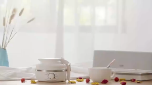 [SG Ready Stock] Foldable Electric Kettle Portable Mini Travel Water Boiler 304 Stainless Steel & Food Grade Silicone