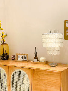Bộ Đèn Treo Bằng Vỏ Sò Tự Nhiên DIY Đèn Bàn Bằng Vỏ Sò Đèn Trần Đồ Trang Trí Nhà Hiện Đại Đơn Giản Phụ Kiện Chuông Gió