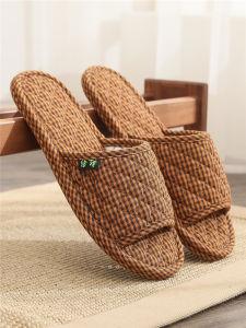 Dép Vải Cotton Mùa Hè Thoải Mái Cho Nam Và Nữ Dùng Trong Nhà Chống Trượt Đế Mềm Nhẹ Thoáng Khí