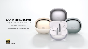 QCY MeloBuds Pro | HT08 ANC Bluetooth 5.3 Earphones Wireless 46dB Hybrid ANC Hi-Res LDAC Earbuds 6 Mic Headphones 34H in-Ear Detection