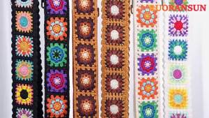 1 Yards Lace Ribbon for Apparel Sewing Fabric Trim Crocheted Lace Fabric Handmade Accessories 2 Inches
