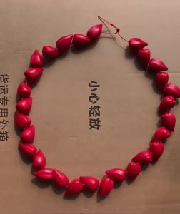 OTC ULA FALA Necklace UlaFala Traditional Roman Reigns Red Men Samoa Ula Fala Ceremonial Samoan Tribal Chief Formal Occasion