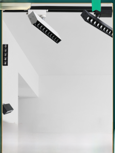 Magnetic Suction Track Light Headless Lamp Design Magnetic Suction Lamp Embedded Surface Mounted Living Room Home Lighting Concealed LED Spotlight