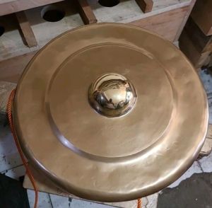gong besi bahan pencu kuningan lebar 40 cm