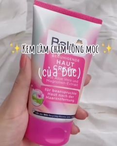 Kem Dưỡng Da Sau Wax Tẩy Lông Ức Chế Giúp Lông Mọc Chậm Balea Beruhigende Haut Cream Đức 125ML