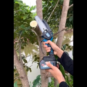 Máy Cưa Cầm Tay Máy Cưa Xích Mini MAKITA Dùng Pin 199V - Cưa Gỗ Cầm Tay Máy Siêu Khỏe Siêu Bền