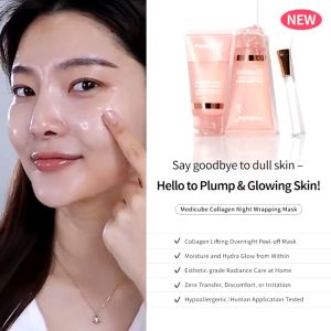 MEDICUBE Collagen Wrapping Night Mask 75ml / Medicube Collagen Jelly Cream Night Wrapping Mask