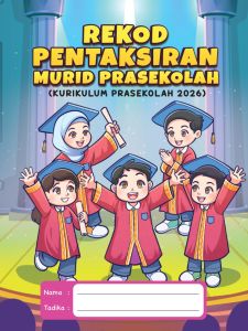 Buku Rekod Pentaksiran Murid Prasekolah (Cover Putih)