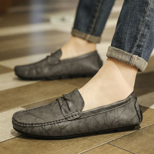 NUDANLAI | Genuine Leather Spring Breathable Casual Driving Shoes Slip-Resistant