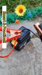 🔥2 Batteries🔥 Heavy Duty Jumper Cables Car Emergency Starter Anti Wear and Non Deforming Design-4cm  for 18V Makita Dual USB Electric Power Supply