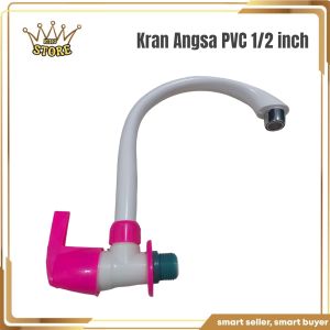Kran Angsa Cuci Piring / KERAN/WASTAFEL 1/2 inch PVC CUCI PIRING MODEL ANGSA